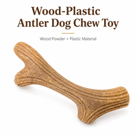 Juguete Masticable para Perros de Asta Dura, Palito Dental de Madera Compuesta para Importadores de Marcas de Mascotas y Suministro a Cadenas de Tiendas