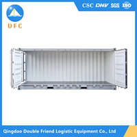 Conteneur ISO certifié 20 pieds 20GP 40HC à ouverture latérale, personnalisable pour la logistique de fret, le chargement et l'expédition