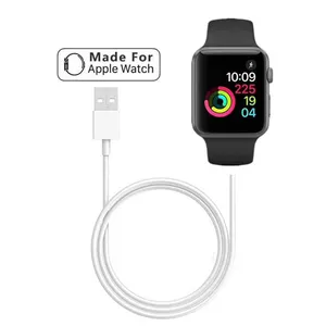 IVANHOE Pengisi Daya Nirkabel Magnetis Kualitas Tinggi Jam Tangan Pengisian Daya untuk Apple Watch Series 6 SE 5 4 3 Pengisi Daya Cepat Sentuh untuk Mengisi Daya