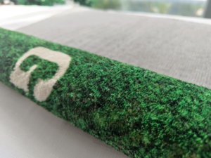 Alfombra de área verde de moda, suave y afelpada, decoración del hogar, Virgil Abloh IK Markerad WET GRASS, 4 x 6 pies - Product Image 3