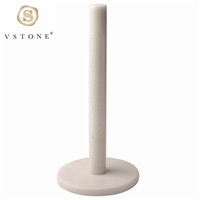 Porte-papier écologique de luxe en marbre pour cuisine et salle de bain, accessoires pour la maison