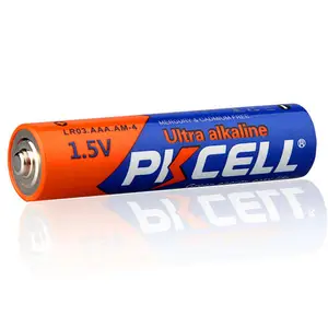 Batería alcalina seca, alta calidad, 1,5 v, aaa, am4, lr03, n. ° 7