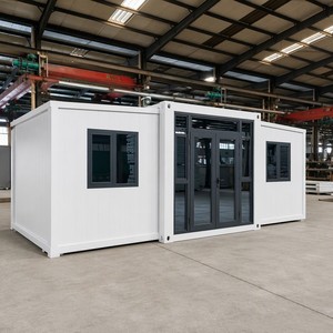Maison conteneur préfabriquée pliable et extensible SUNRISE personnalisée de 20 pieds ou 40 pieds, 2 ou 3 chambres, prix - Product Image 1