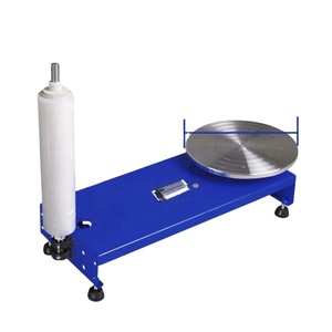 Portable Small Pallets - Manual PE <b>Stretching</b> Film Wrapping <b>Machine</b> for Carton Box Plastic Stretch Film Roll Packaging <b>Machine</b> - Product Image 4