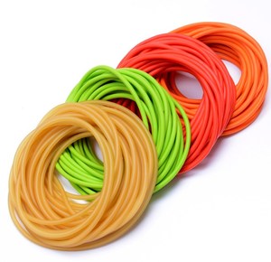 High Elastic And Strong Rubber Latex Tube Pure Latex Amber Tubing Natural Rubber Tube Customized Size