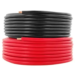 カーバッテリーケーブル5AWG16mm2オートバイ用12 V銅ケーブルソーラーカーバッテリーグラウンドケーブルトラック