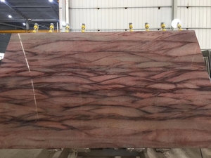 SH STONE Solution de projet en pierre naturelle de luxe Carreaux de marbre de sol Design mural Dalles de quartzite Colinas rouges polies - Product Image 3