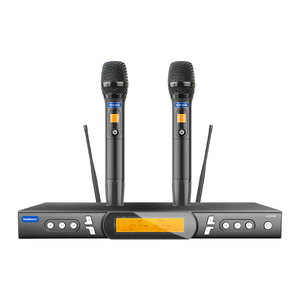 Sistema de micrófono inalámbrico UHF profesional VK4000 KTV Entertainment para karaoke, clubes y iglesias - Product Image 1