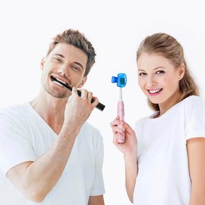 Travel Head Covers Protector Cap Brush <b>Case</b> Protective Portable Plastic Clip for Household - Product Image 1