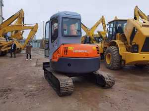 Mini pelleteuse d'occasion Hitachi ZX55 Mini pelleteuse d'occasion à vendre Pelleteuse à Shanghai Pelleteuses d'occasion Hitachi ZX55 - Product Image 2