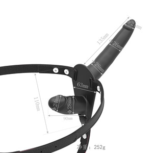 Doppio Dildo imbracatura Strapons pene Dildo massaggio vaginale gioco per adulti cinturino su Dildo Sex Bondage Belt - Product Image 6