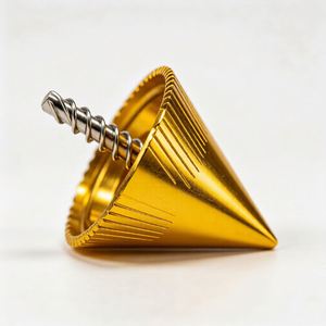 Raccords coniques sur mesure en aluminium et acier inoxydable usinés CNC avec services d'électroérosion à fil et de perçage - Product Image 5