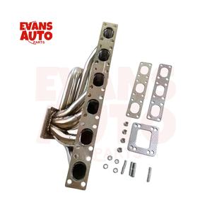 Colector Turbo de escape de montaje superior para <span class=keywords><strong>BMW</strong></span> 325 328 E30 E34 24V <span class=keywords><strong>M50</strong></span> M52 M54 S50 S52 92-98 E36 <span class=keywords><strong>325i</strong></span> 328i GT35 T3/T4 cabezal de escape - Product Image 2