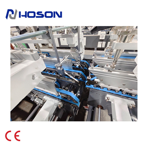 Machine électrique automatique ZH-1200BFT-H de pliage et de collage de boîtes en carton à haute productivité pour l'emballage alimentaire - Product Image 4