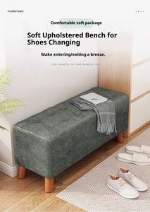 <span class=keywords><strong>Banc</strong></span> à chaussures en éponge à haute résilience, <span class=keywords><strong>coussin</strong></span> doux <span class=keywords><strong>pour</strong></span> l'<span class=keywords><strong>entrée</strong></span> de la maison, <span class=keywords><strong>banc</strong></span> de rangement imperméable et résistant à l'usure - Product Image 5