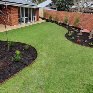 Bordure de jardin en acier Corten, taille personnalisée, parterre de fleurs, mur de soutènement imperméable - Product Image 4