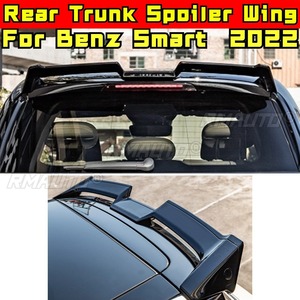 สปอยเลอร์หลังรถยนต์ สปอยเลอร์ฝากระโปรงท้าย สปอยเลอร์หลังคา ปีกหลังคา ชิ้นส่วนตกแต่งสำหรับรถเบนซ์ สมาร์ท ปี 2022 อุปกรณ์ตกแต่งรถยนต์ - Product Image 2