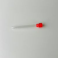 Tubo de Orina Desechable con Tapa Graduada y Colorida, para Pruebas de Sedimento Urinario en Hospitales, Fabricado con Materia Prima PP de Grado Médico Premium