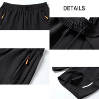 Pantalones Capri Casuales de Verano para Hombre, Estilo Nuevo, Cintura Media, Diseño Sólido, Shorts para Estudiantes Jóvenes, Ropa Deportiva para Playa y Aire Libre