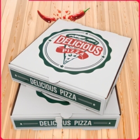 Boîtes à pizza personnalisées en pulpe recyclée de qualité alimentaire, impression 4 couleurs, boîte à pizza jetable pour la restauration