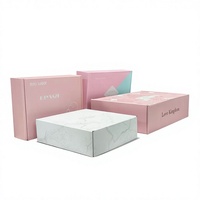 Boîte rectangulaire double face colorée en forme d'avion pour vêtements, sous-vêtements, thé, fruits, emballage cadeau