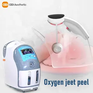 Chorro de agua de oxígeno Hydra Moist Machine Oxygen Spray Facial Lifting Eliminación de arrugas Jet Peel Beauty Machine