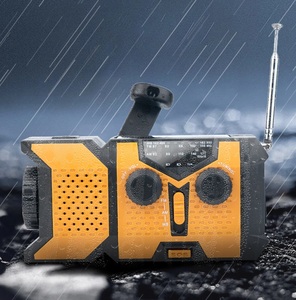 AM FM noaa Internet thu âm thanh, tay quây được xây dựng trong loa, có thể sạc lại 2000mAh pin ngân hàng điện nhà đài phát thanh khẩn cấp - Product Image 2