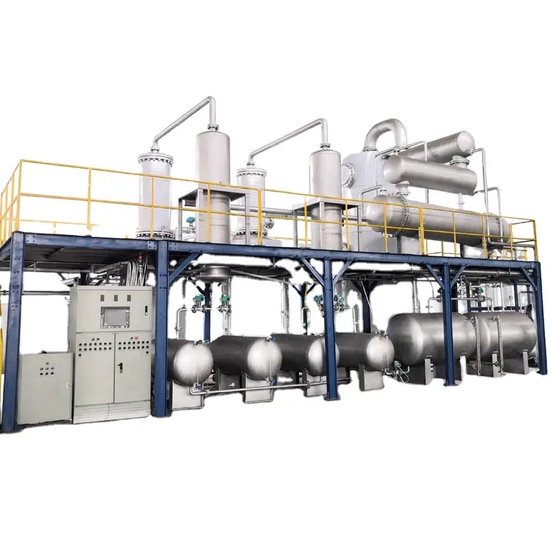 2021 Hot Sale High Quality Used Waste Black Oil Recycling To Diesel Oil Regeneration Plant