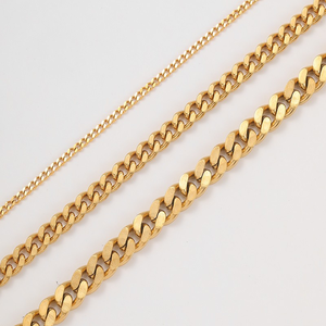 สร้อยข้อมือสแตนเลสสตีลเคลือบทอง 18K PVD ขัดเงาสองด้าน Aceworks สำหรับทุกเพศ |   กันน้ำและไม่ซีดจาง - Product Image 5