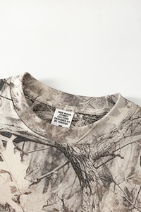 T-shirt <span class=keywords><strong>de</strong></span> rue camouflage pour homme, coton intelligent à séchage rapide, évacuation <span class=keywords><strong>de</strong></span> l'humidité, structure fonctionnelle, manches courtes - Product Image 3