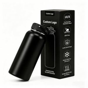 18/8 Bpa Free Hot and Cold Custom logo Drink <b>Bottle</b> Double Wall Vacuum Insulated Stainless Steel <b>Water</b> <b>Bottle</b> for Outdoor - Product Image 1