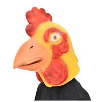 Masque de coq Richard en latex pour adulte, Halloween, Noël, accessoires de jeu Hotline Miami, couleur personnalisée, écologique, cosplay