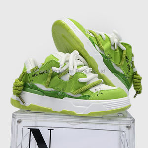 Custom Logo Unisex Denim Skateboarding <b>Shoes</b> Men Designer Male Footwear Sports Walking Trainers <b>Chunky</b> Autumn Winter Summer - Product Image 4