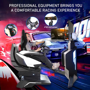 Garantía de calidad 3DOF Plataforma 3 Pantallas <span class=keywords><strong>F1</strong></span> Cabina Conducción de automóviles <span class=keywords><strong>Simulador</strong></span> de carreras <span class=keywords><strong>Silla</strong></span> de juego con pedales ajustables - Product Image 3