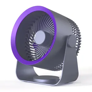 2024 yaz masa fanı toptan lityum pil işletilen cep masa fanı USB şarj edilebilir elektrikli Mini taşınabilir stant fanlar