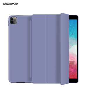 Custodia a tre ante per Samsung Tab <span class=keywords><strong>A8</strong></span> 10.5, in pelle PU, con cinturino e <span class=keywords><strong>cover</strong></span> rigida per <span class=keywords><strong>tablet</strong></span> <span class=keywords><strong>A8</strong></span> SM-X200/X205 - Product Image 3