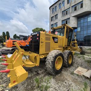 Prix raisonnable Niveleuse à roues d'occasion de haute qualité Caterpillar 140H 140G 140K Construction Mining Machine de terrassement à vendre - Product Image 5