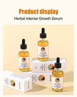 Meilleure huile organique de croissance de cheveux à base de plantes cheveux bouclés marque privée renforcement nourrissant brillance lissage menthe poivrée romarin liquide