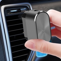Diffuseur d'arômes intelligent et portable pour voiture, rechargeable, sans eau, pour huiles essentielles, avec clip de ventilation