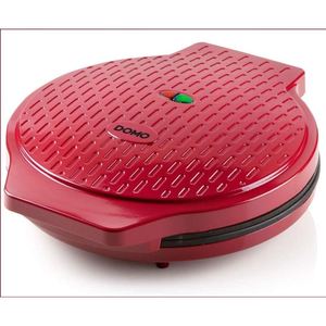 Domo <b>Electric</b> <b>Grill</b> <b>Multifunctional</b> Appliance Red Nonstick Cooking Surface For Indoor Use - Product Image 1
