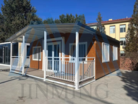 Maison Conteneur Pliable Structure en Acier Maisonnette Modulaire 20ft 30ft 40ft Villa de Luxe