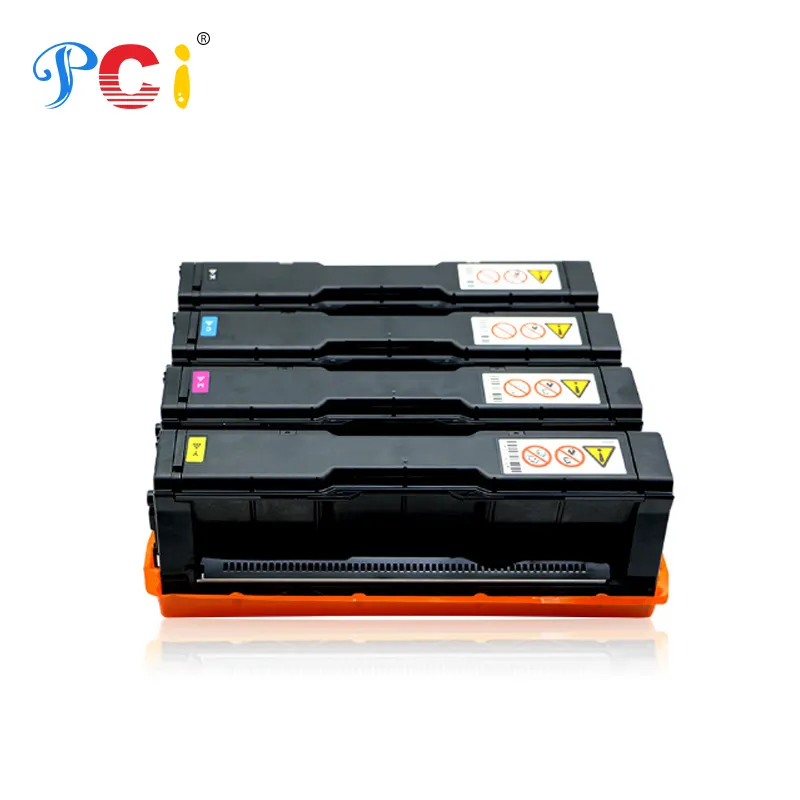 पीसीआई सपा C220 SPC220 406052 406053 406054 406055 Toner कारतूस के लिए संगत Ricoh Aficio SP C220s 222 240dn 240sf