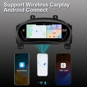For Chevrolet Camaro 2016-2023 <b>Digital</b> Dashboard Panel GPS Speedometer Virtual Cockpit LCD Instrument Tachometer Odometer <b>Clock</b> - Product Image 4