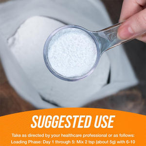 Créatine monohydrate en poudre instantanée, complément alimentaire pour femmes non enceintes, OEM personnalisé, 5 g par portion - Product Image 2