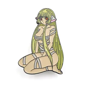 Hot Anime Pins Custom Soft Enamel The Girl Pin High Quality Lapel Pin Custom