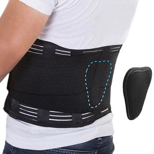 Sabuk penopang punggung, penghilang langsung dari nyeri punggung tindik tulang Herniated bernapas dengan bantalan Lumbar dan penahan punggung bawah - Product Image 3