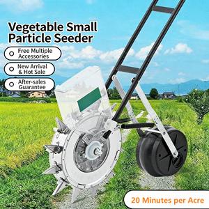 Semoir manuel réglable à pousser pour la plantation de radis, chou, sorgho, petits grains – Espacement des semis : 20, 10, <span class=keywords><strong>30</strong></span> <span class=keywords><strong>cm</strong></span> - Product Image 5