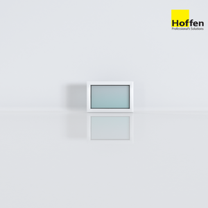 ผลิตภัณฑ์กันน้ำของไทย HOFFEN หน้าต่าง uPVC ประหยัดพลังงาน รับแสงแดด ขนาด 60x40 สีขาว ประเทศไทย หน้าต่างรับแสงแดด 60x40 ซม. - Product Image 3