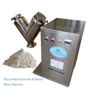 Mélangeur électrique industriel en V pour aliments, produits chimiques et poudres détergentes à faible consommation d'énergie
