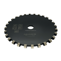 Vente chaude D100-180mm segmenté diamant rainurage roue pour granit/Quartz/béton plein Bullnose rainurage meules